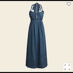 J. Crew Cut Out Halter Light Weight Dress Size 6. NWT. Smoke free home